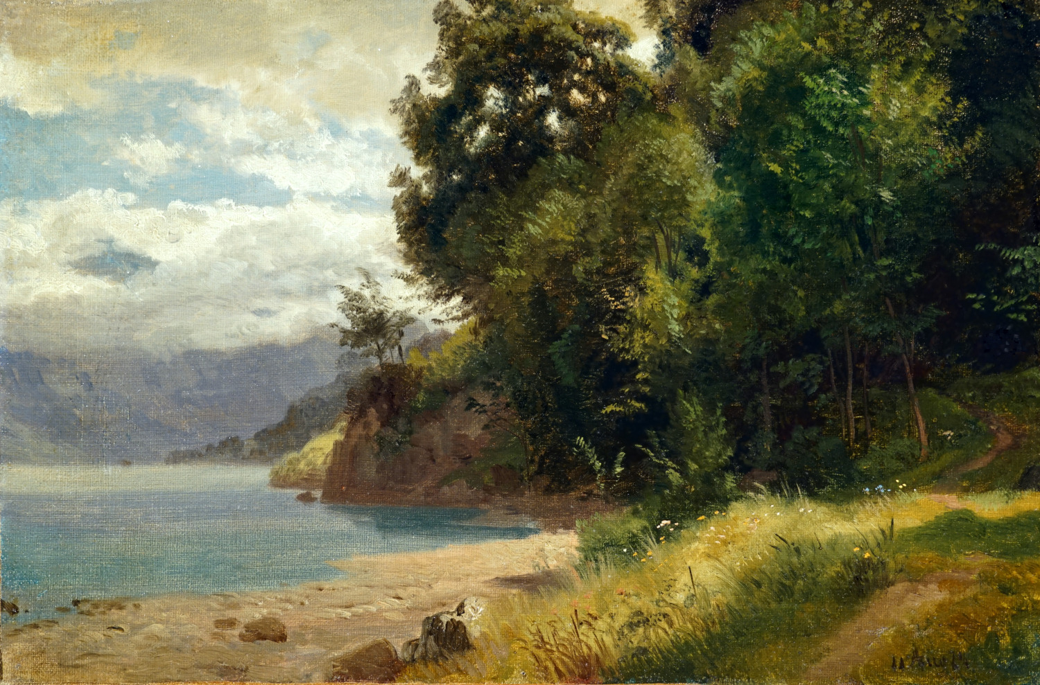 Johann Gottfried Steffan Am Walensee Joe Amberg