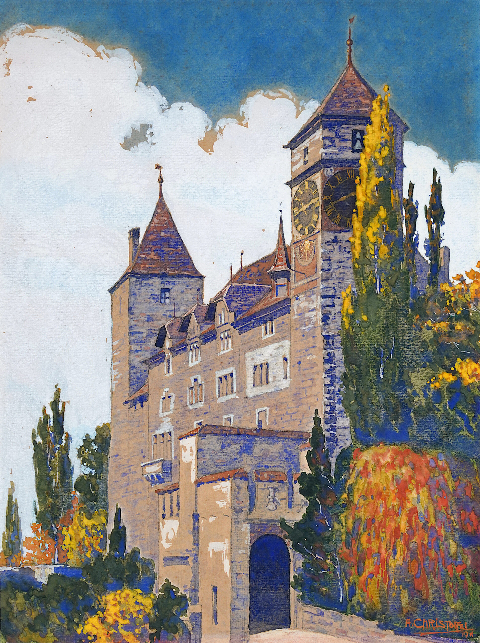 Anton Christoffel Schloss Rapperswil (c) Joe Amberg